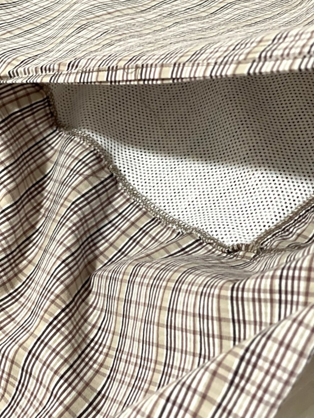 Columbia PFG Mens XXL Brown Plaid Fishing Shirt Vent Back Short Sleeve Big Tall - Picture 11 of 14